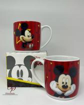 Caneca Disney Mickey Porcelana 300ml - Cristal presentes