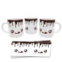 Caneca Divertida Chocolate Quente Kawaii Presente Geek Caneca Divertida Chocolate Quente Kawaii Presente Geek