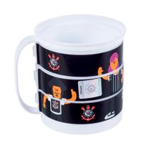Caneca Divertida Corinthians - 360 ml - 1 unidade - Plasútil - Rizzo Caneca Divertida Corinthians - 360 ml - 1 unidade - Plasútil - Rizzo