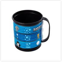 Caneca Divertida de Plástico 360 ml Santos Produto Oficial Licenciado Plasútil Caneca Divertida de Plástico 360 ml Santos Produto Oficial Licenciado Plasútil