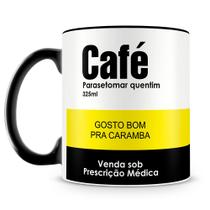 Caneca Divertida Estilo Remédio para Café e Bebidas Quentes