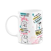 Caneca Divertida Flork - Lembretes para uma vida feliz