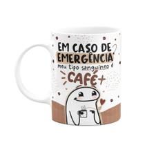 Caneca Divertida Flork - Tipo sanguíneo, café! - JPS INFO