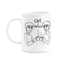 Caneca Divertida LGBT - Café e fofoca - 325ml Caneca Divertida LGBT - Café e fofoca - 325ml