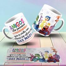 Caneca Divertida mente 2 - Amigos