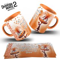 Caneca Divertida mente 2 Ansiedade