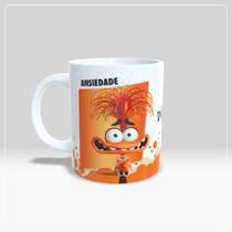 Caneca Divertida mente 2 Ansiedade
