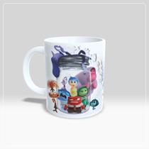 Caneca Divertida mente 2 Cáfe e Amigos