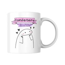 Caneca Divertida Presente Para Confeiteira - Meme Flork Caneca Divertida Presente Para Confeiteira - Meme Flork