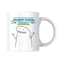 Caneca Divertida Presente Para Designer - Meme Flork