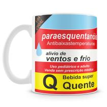 Caneca Divertida Remédio Para Esquentar a Alma - 325ml