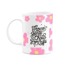 Caneca Divertida Troco gente chata por café MD4 Caneca Divertida Troco gente chata por café MD4