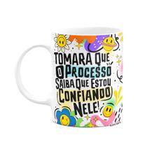 Caneca Divertida Vibes - Estou confiando no processo