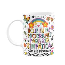 Caneca Divertida Vibes - Me programei para ser simpática Caneca Divertida Vibes - Me programei para ser simpática