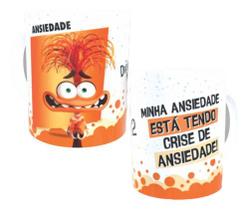 Caneca Divertidamente 2 Emoções Disney Pixar 325ml C Caixa Caneca Divertidamente 2 Emoções Disney Pixar 325ml C Caixa
