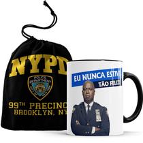 Caneca Do Brooklyn Nine Nine B99 99 com Saquinho