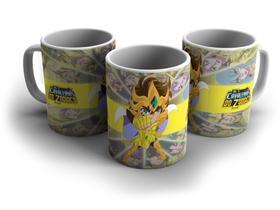 Caneca Do Cavaleiro De Ouro Aioria De Leão