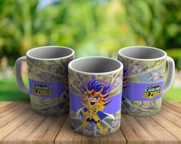 Caneca Do Cavaleiro De Ouro Mascara Da Morte De Cancer