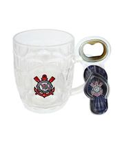 Caneca do Corinthians 280 ml Vidro Chaveiro Abridor Garrafas Caneca do Corinthians 280 ml Vidro Chaveiro Abridor Garrafas