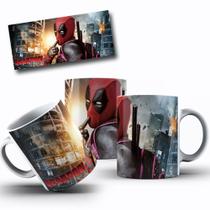 Caneca Do Deadpool Personalizada em Cerâmica 325ML Caneca Do Deadpool Personalizada em Cerâmica 325ML