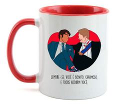 Caneca Do Filme Vermelho, Branco E Sangue Azul - criattivis