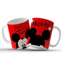 Caneca Do Mickey Personalizada Vermelha