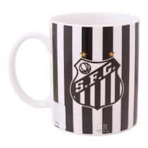 Caneca do Santos em Porcelana Listrada 370 ml