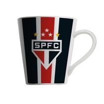 Caneca do são paulo porcelana 290 ml café licenciado água