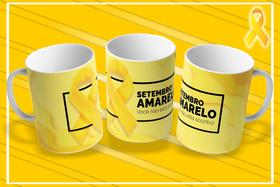 Caneca do setembro amarelo D01 Caneca do setembro amarelo D01