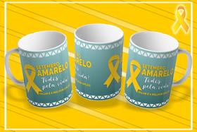Caneca do setembro amarelo D03 Caneca do setembro amarelo D03