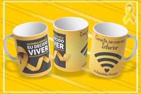 Caneca do setembro amarelo D07 Caneca do setembro amarelo D07