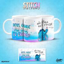 Caneca do Stitch Sincero frases que toda pessoa irônica tem!