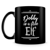 Caneca Dobby Personalizada 100% Preta de Porcelana