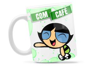 Caneca Docinho Com Café Divertida Porcelana Xícara 325ml + Caixa Presente Caneca Docinho Com Café Divertida Porcelana Xícara 325ml + Caixa Presente
