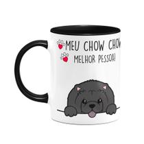 Caneca Dog - Meu Chow chow, melhor pessoa! B-black - M2 Caneca Dog - Meu Chow chow, melhor pessoa! B-black - M2
