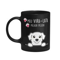 Caneca Dog - Meu Vira-lata branco, melhor pessoa! M2 Caneca Dog - Meu Vira-lata branco, melhor pessoa! M2