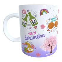 Caneca Dorama Kpop I Love Vida Dorameira 0025ic 325ml Xícara Porcelana Personalizada