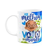 Caneca dos Avós Cartoon - O melhor vovô do mundo - M8 Caneca dos Avós Cartoon - O melhor vovô do mundo - M8