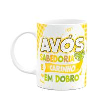 Caneca dos Avós - Sabedoria e carinho em dobro - 325ml