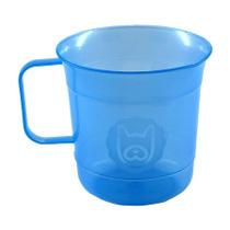 Caneca Dosadora Lilopety Azul para Cães 250ml