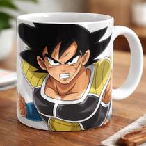 Caneca Dragon Ball Goku, Vegeta, Jiren, Hit, Gohan E Bardock Branco Bardock Caneca Dragon Ball Goku, Vegeta, Jiren, Hit, Gohan E Bardock Branco Bardock