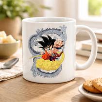 Caneca Dragon Ball Goku, Vegeta, Jiren, Hit, Gohan E Bardock Branco Dragon Ball 4 Estrelas Caneca Dragon Ball Goku, Vegeta, Jiren, Hit, Gohan E Bardock Branco Dragon Ball 4 Estrelas