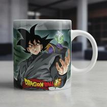 Caneca Dragon Ball Goku, Vegeta, Jiren, Hit, Gohan E Bardock Branco Goku Black Caneca Dragon Ball Goku, Vegeta, Jiren, Hit, Gohan E Bardock Branco Goku Black