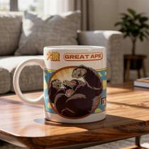Caneca Dragon Ball Goku, Vegeta, Jiren, Hit, Gohan E Bardock Branco Goku Oozaru Caneca Dragon Ball Goku, Vegeta, Jiren, Hit, Gohan E Bardock Branco Goku Oozaru