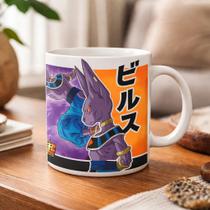 Caneca Dragon Ball Goku, Vegeta, Jiren, Hit, Gohan E Bardock Branco Goku Vs Bills Caneca Dragon Ball Goku, Vegeta, Jiren, Hit, Gohan E Bardock Branco Goku Vs Bills