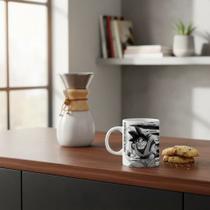 Caneca Dragon Ball Goku, Vegeta, Jiren, Hit, Gohan E Bardock Branco Goku2 Caneca Dragon Ball Goku, Vegeta, Jiren, Hit, Gohan E Bardock Branco Goku2