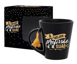 Caneca drop - melhor profissão Caneca drop - melhor profissão