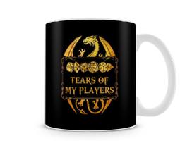 Caneca Dungeons and Dragons Tears Of My Players Caneca Dungeons and Dragons Tears Of My Players