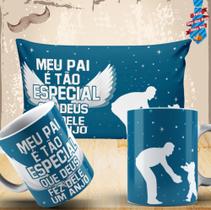 Caneca e almofada