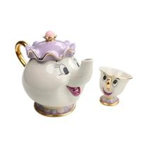 Caneca e Bule de Chá da Bela e a Fera Disney - Mrs. Potts e Chip